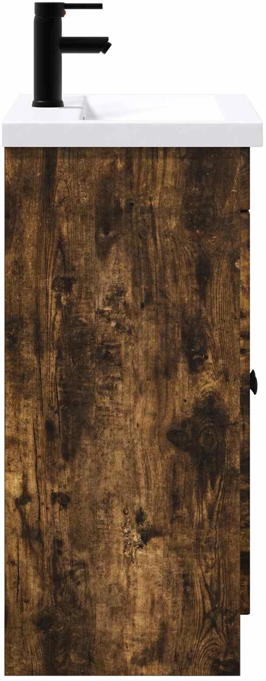 Vonios baldų rinkinys Dūminio ąžuolo 56 x 37,5 x 81 cm