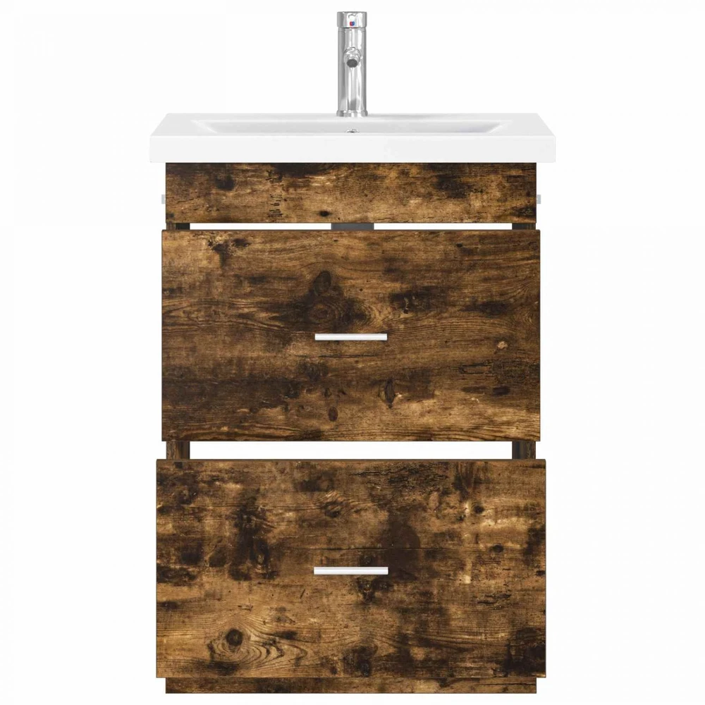 Vonios baldų rinkinys Dūminio ąžuolo 61 x 40 x 84,5 cm