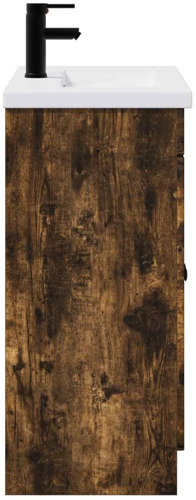Vonios baldų rinkinys Dūminio ąžuolo 78,5 x 37,5 x 81 cm