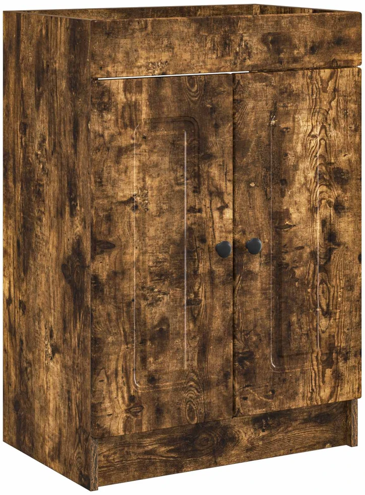 Vonios baldų rinkinys Dūminio ąžuolo 78,5 x 37,5 x 81 cm
