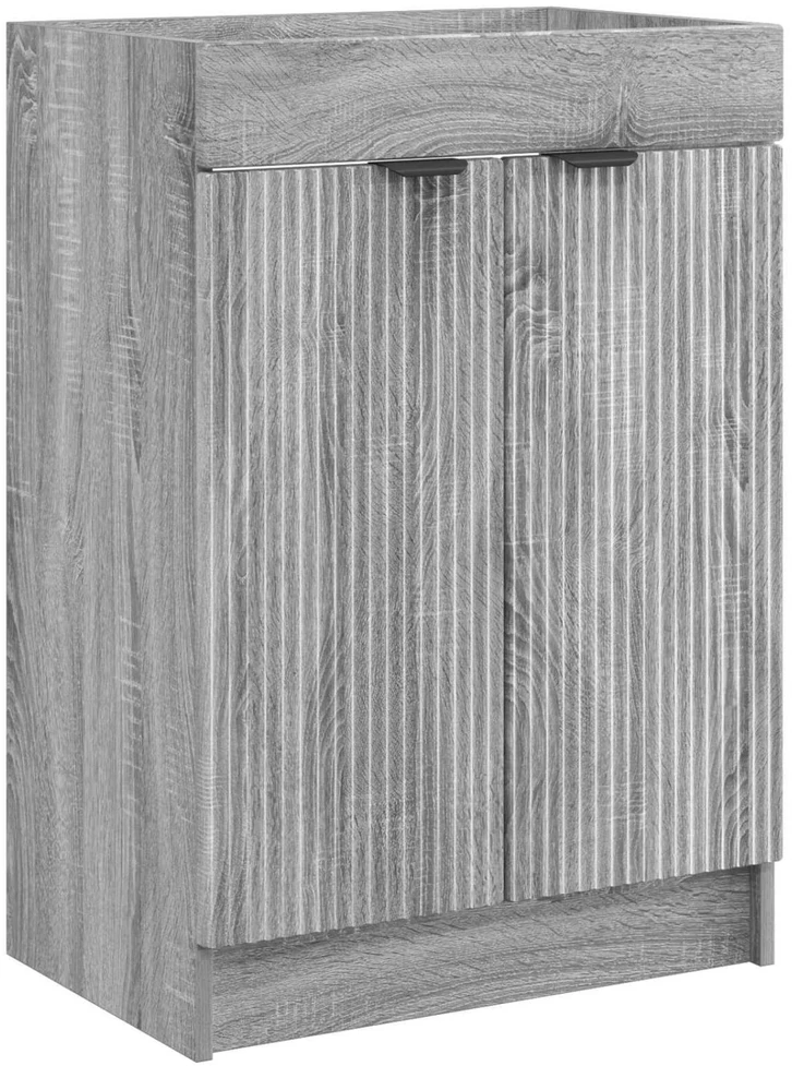 Vonios baldų rinkinys Pilka Sonoma 56 x 37,5 x 81 cm