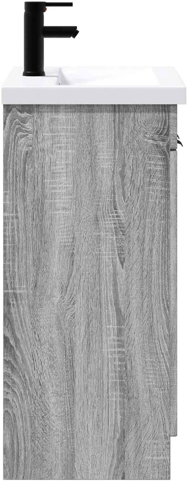 Vonios baldų rinkinys Pilka Sonoma 56 x 37,5 x 81 cm