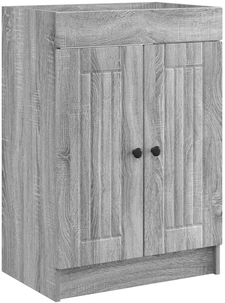 Vonios baldų rinkinys Pilka Sonoma 56 x 37,5 x 81 cm