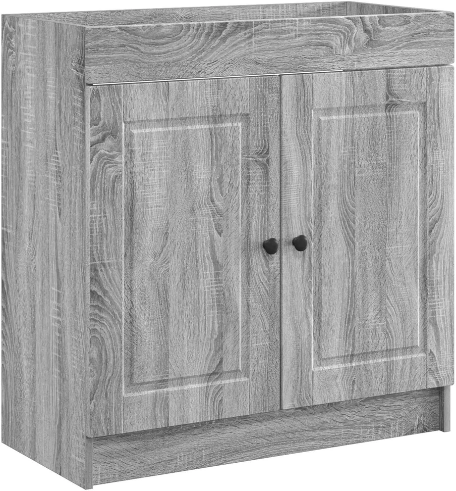 Vonios baldų rinkinys Pilka Sonoma 56 x 37,5 x 81 cm