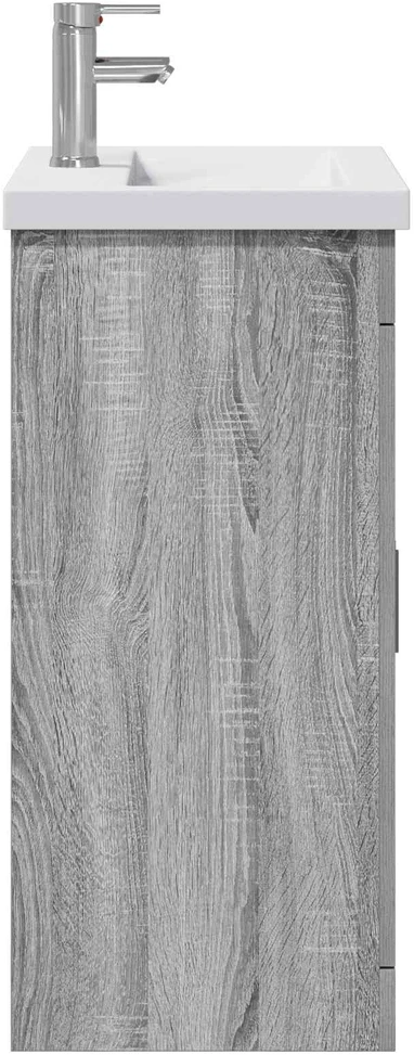 Vonios baldų rinkinys Pilka Sonoma 61 x 40 x 84,5 cm