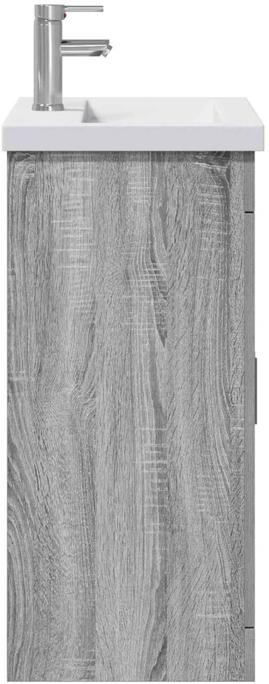 Vonios baldų rinkinys Pilka Sonoma 61 x 40 x 84,5 cm