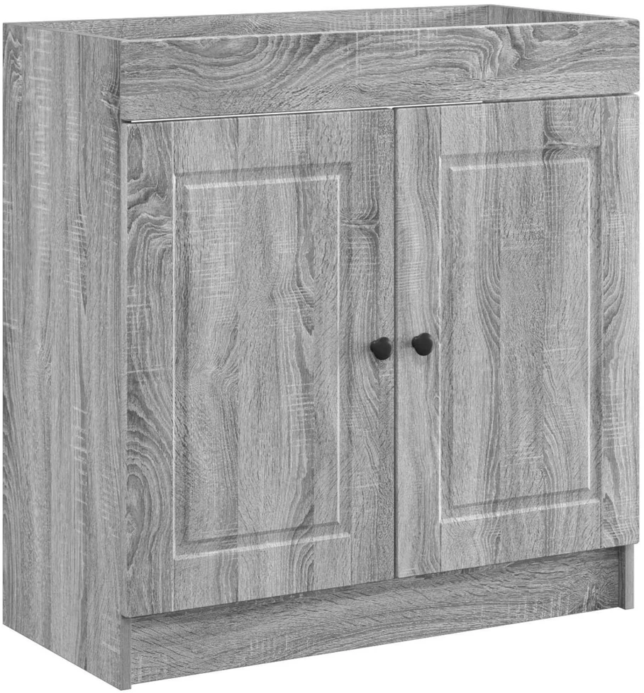 Vonios baldų rinkinys Pilka Sonoma 78,5 x 37,5 x 81 cm