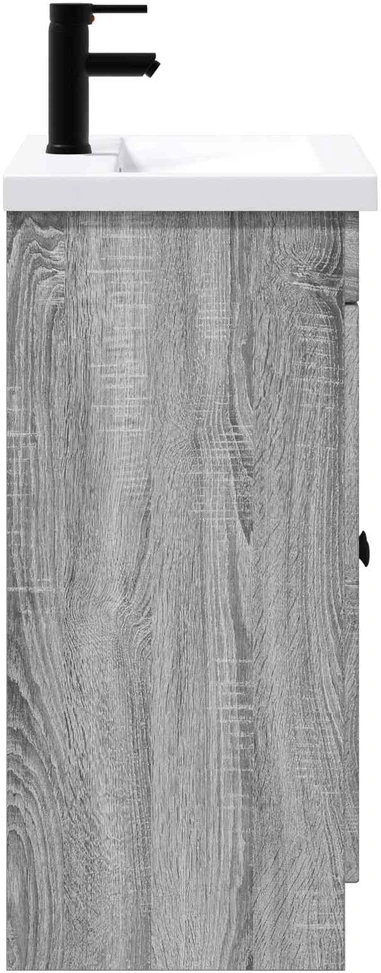Vonios baldų rinkinys Pilka Sonoma 78,5 x 37,5 x 81 cm