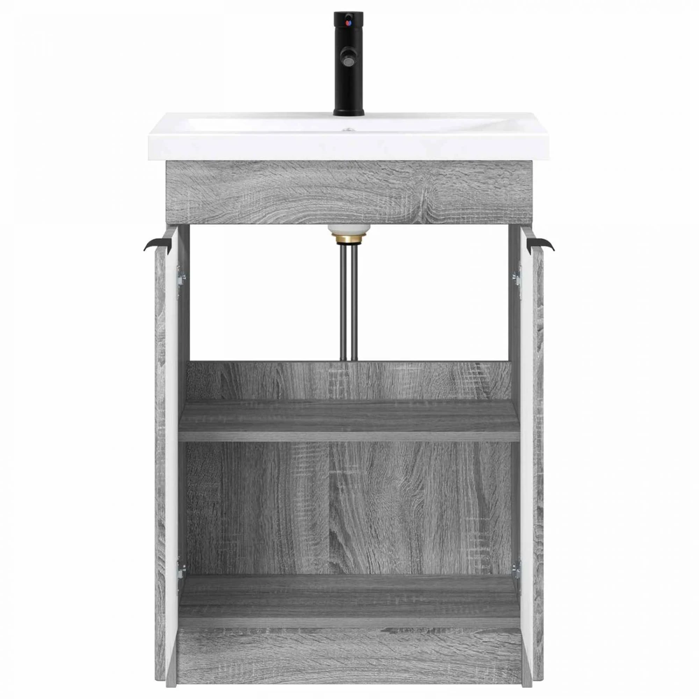 Vonios baldų rinkinys Pilka Sonoma 78,5 x 37,5 x 81 cm