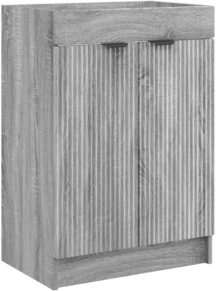 Vonios baldų rinkinys Pilka Sonoma 78,5 x 37,5 x 81 cm