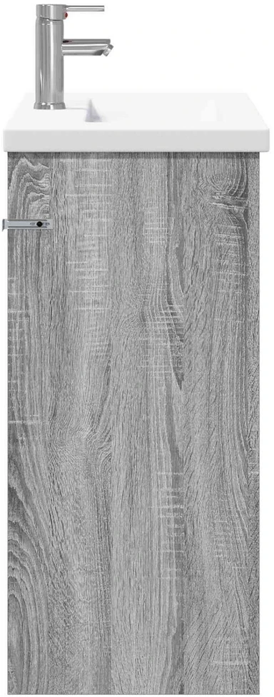 Vonios baldų rinkinys Pilka Sonoma 81 x 40 x 84,5 cm