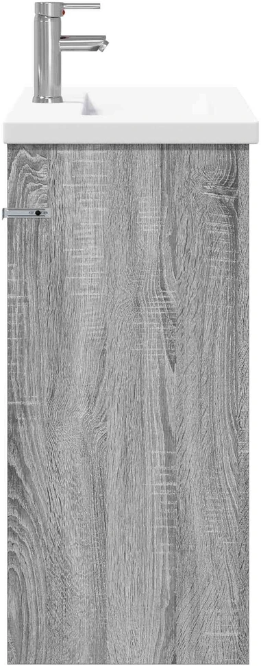 Vonios baldų rinkinys Pilka Sonoma 81 x 40 x 84,5 cm