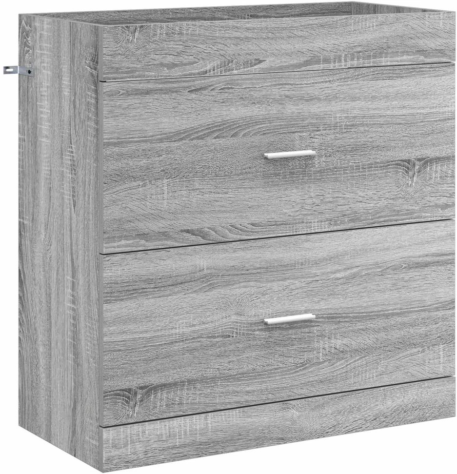 Vonios baldų rinkinys Pilka Sonoma 81 x 40 x 84,5 cm
