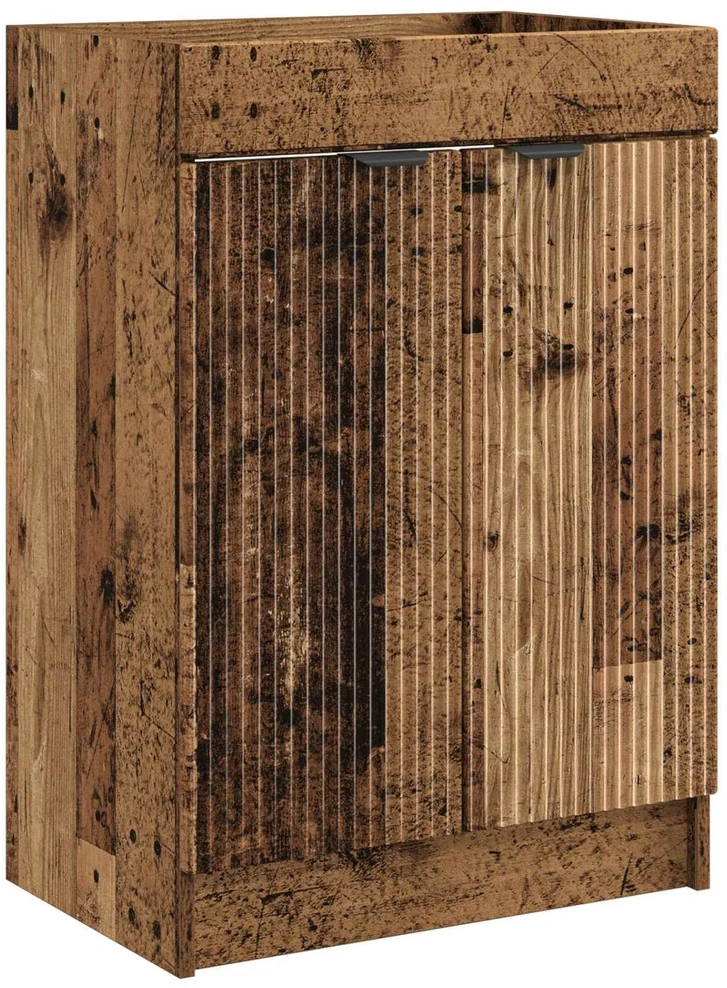 Vonios baldų rinkinys Sendintos medienos 78,5 x 37,5 x 81 cm