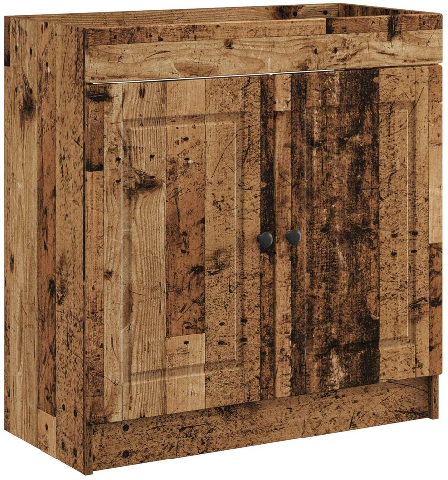 Vonios baldų rinkinys Sendintos medienos 56 x 37,5 x 81 cm