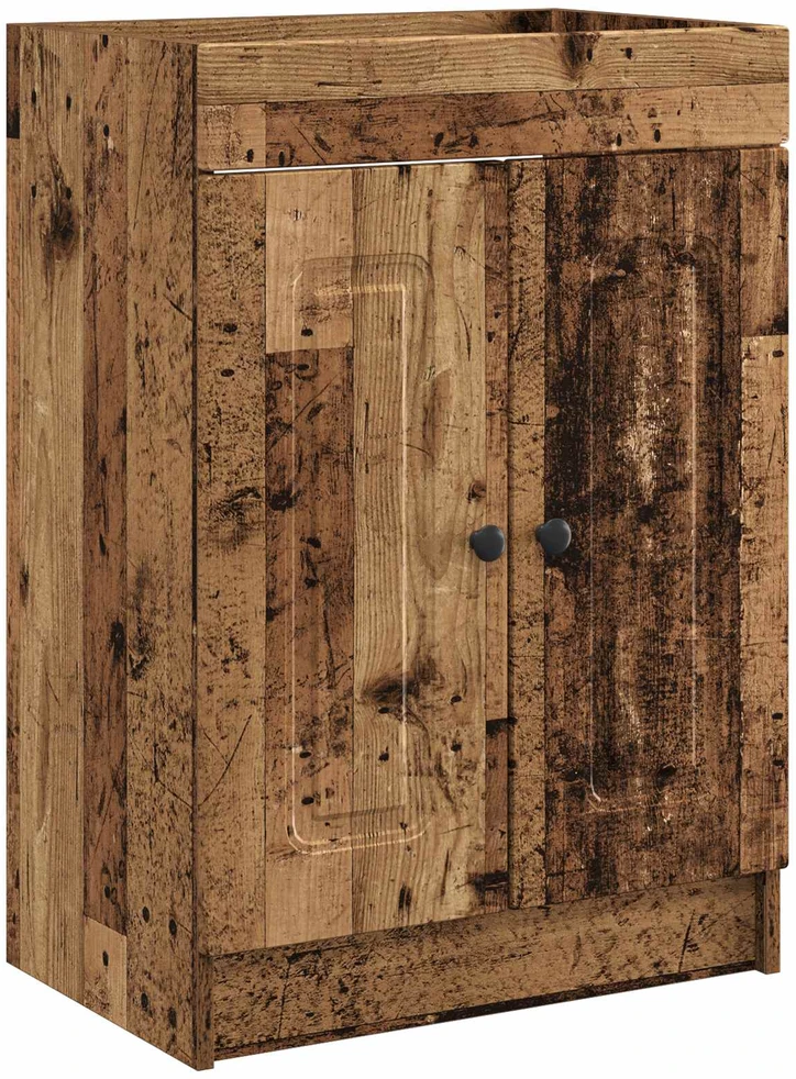 Vonios baldų rinkinys Sendintos medienos 78,5 x 37,5 x 81 cm