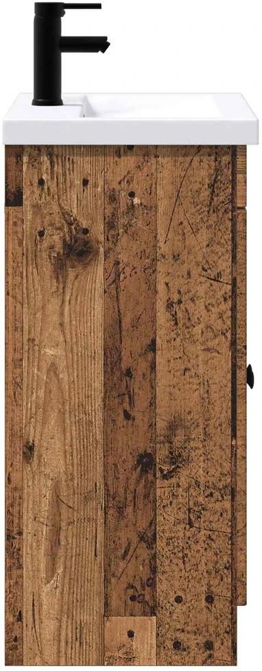 Vonios baldų rinkinys Sendintos medienos 56 x 37,5 x 81 cm