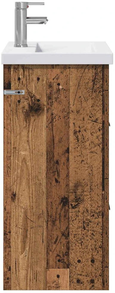 Vonios baldų rinkinys Sendintos medienos 61 x 40 x 84,5 cm