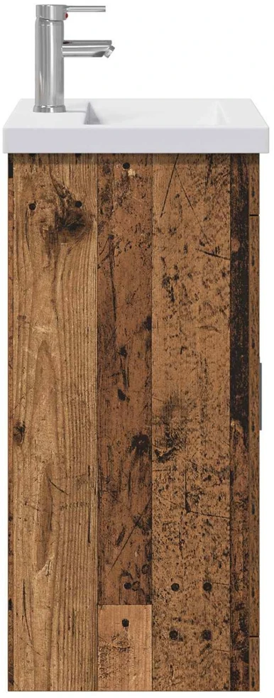 Vonios baldų rinkinys Sendintos medienos 61 x 40 x 84,5 cm