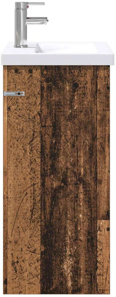 Vonios baldų rinkinys Sendintos medienos 61 x 40 x 84,5 cm
