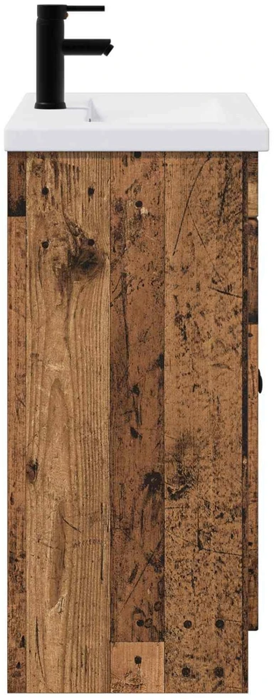 Vonios baldų rinkinys Sendintos medienos 56 x 37,5 x 81 cm