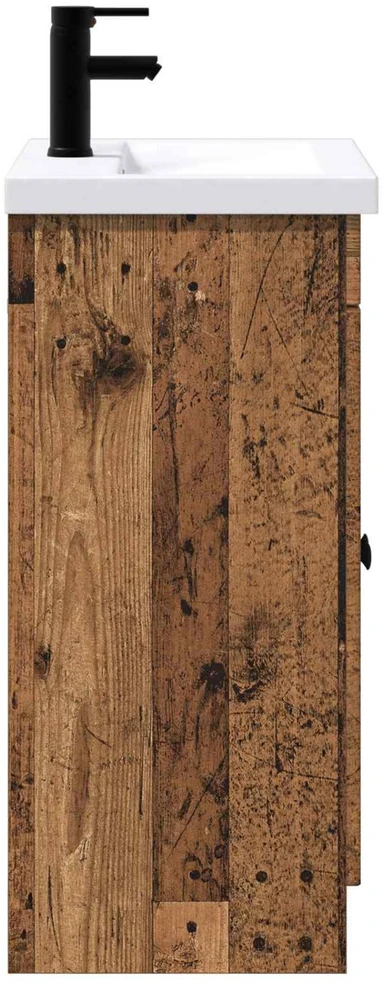 Vonios baldų rinkinys Sendintos medienos 78,5 x 37,5 x 81 cm