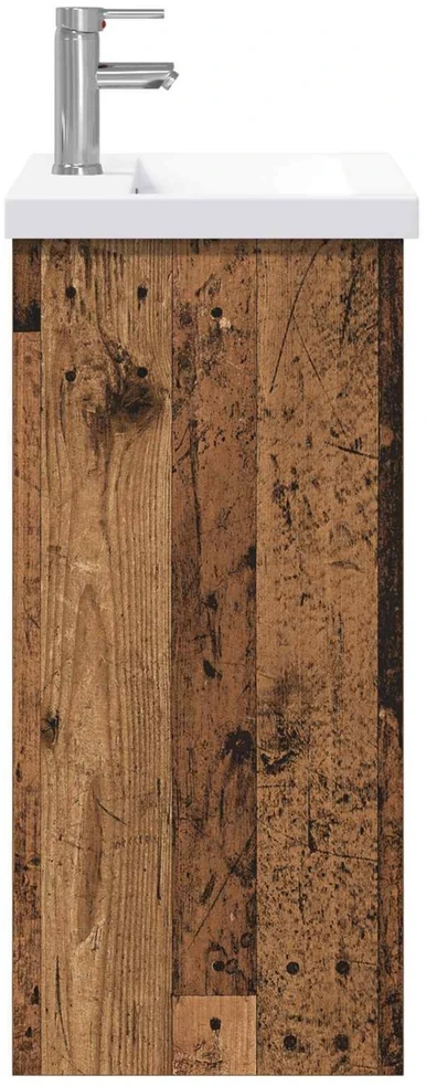 Vonios baldų rinkinys Sendintos medienos 81 x 40 x 84,5 cm