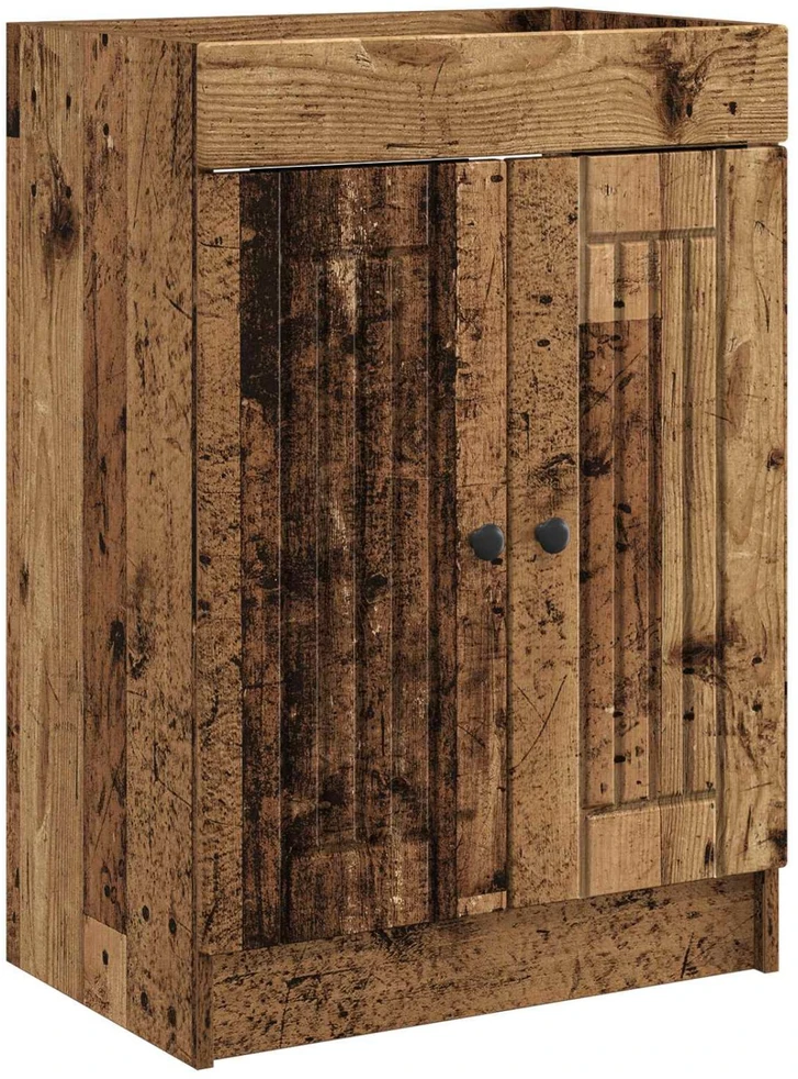 Vonios baldų rinkinys Sendintos medienos 78,5 x 37,5 x 81 cm