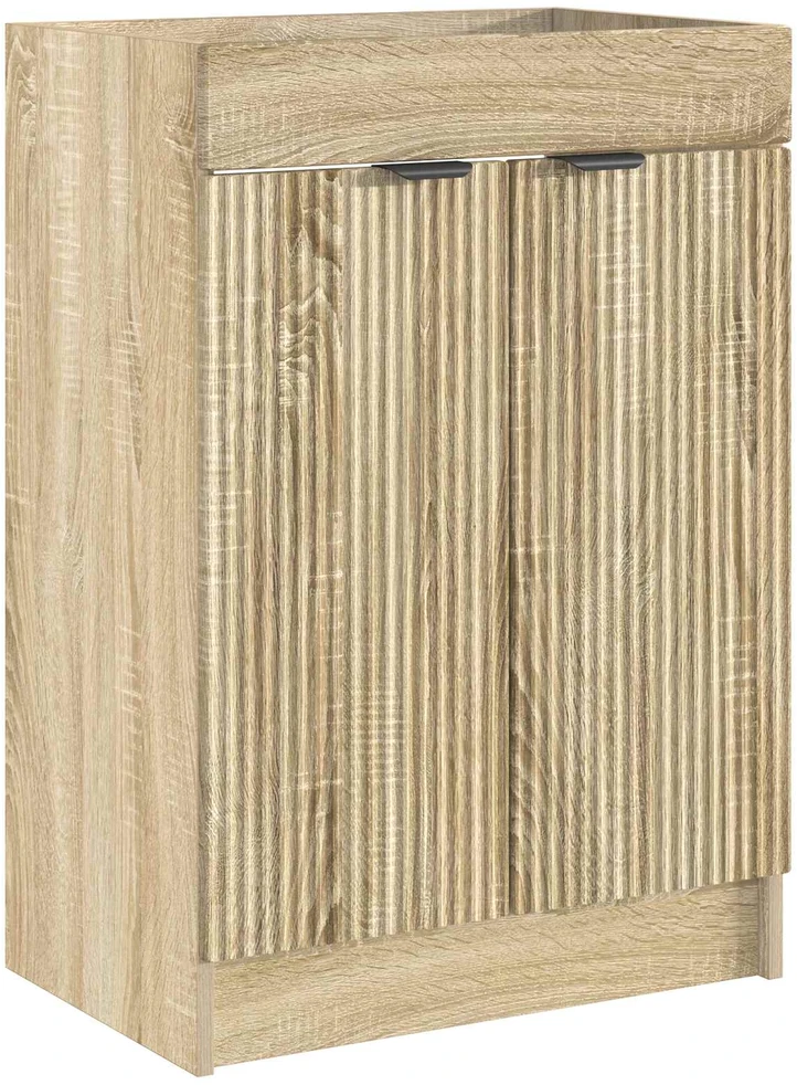 Vonios baldų rinkinys Sonoma ąžuolas 56 x 37,5 x 81 cm