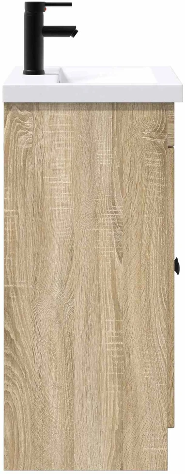 Vonios baldų rinkinys Sonoma ąžuolas 56 x 37,5 x 81 cm
