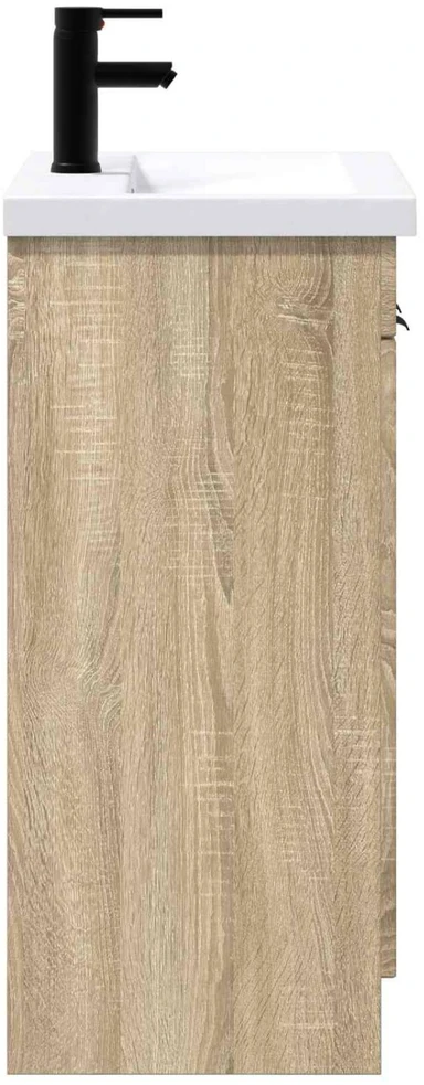 Vonios baldų rinkinys Sonoma ąžuolas 56 x 37,5 x 81 cm
