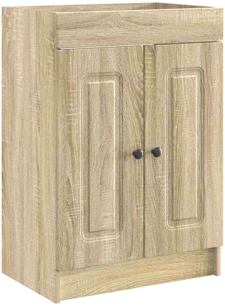 Vonios baldų rinkinys Sonoma ąžuolas 56 x 37,5 x 81 cm