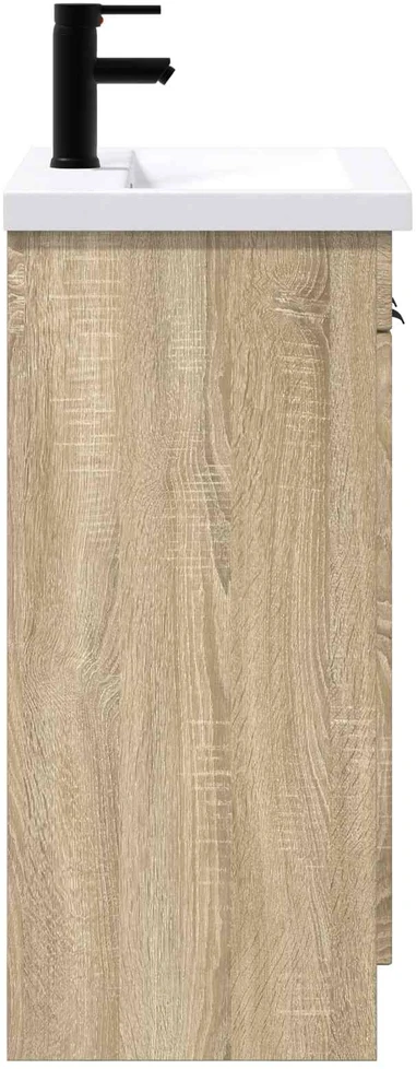 Vonios baldų rinkinys Sonoma ąžuolas 78,5 x 37,5 x 81 cm