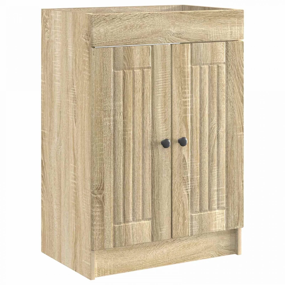 Vonios baldų rinkinys Sonoma ąžuolas 78,5 x 37,5 x 81 cm