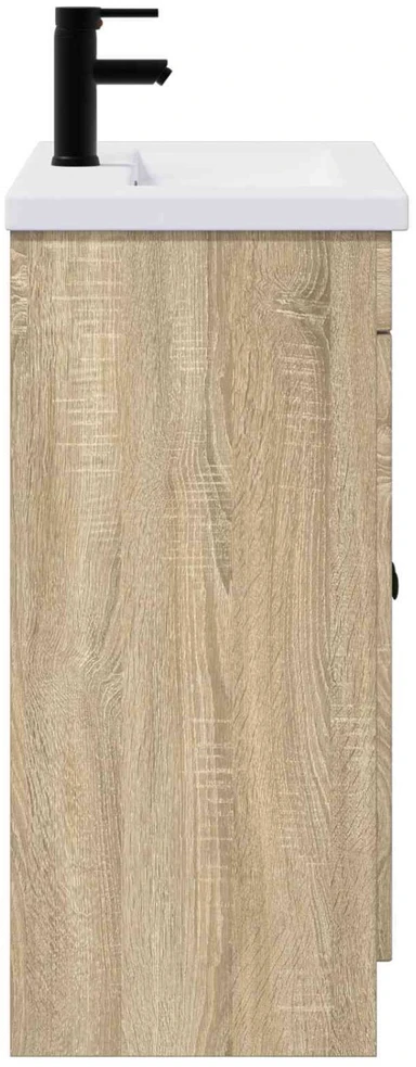 Vonios baldų rinkinys Sonoma ąžuolas 78,5 x 37,5 x 81 cm