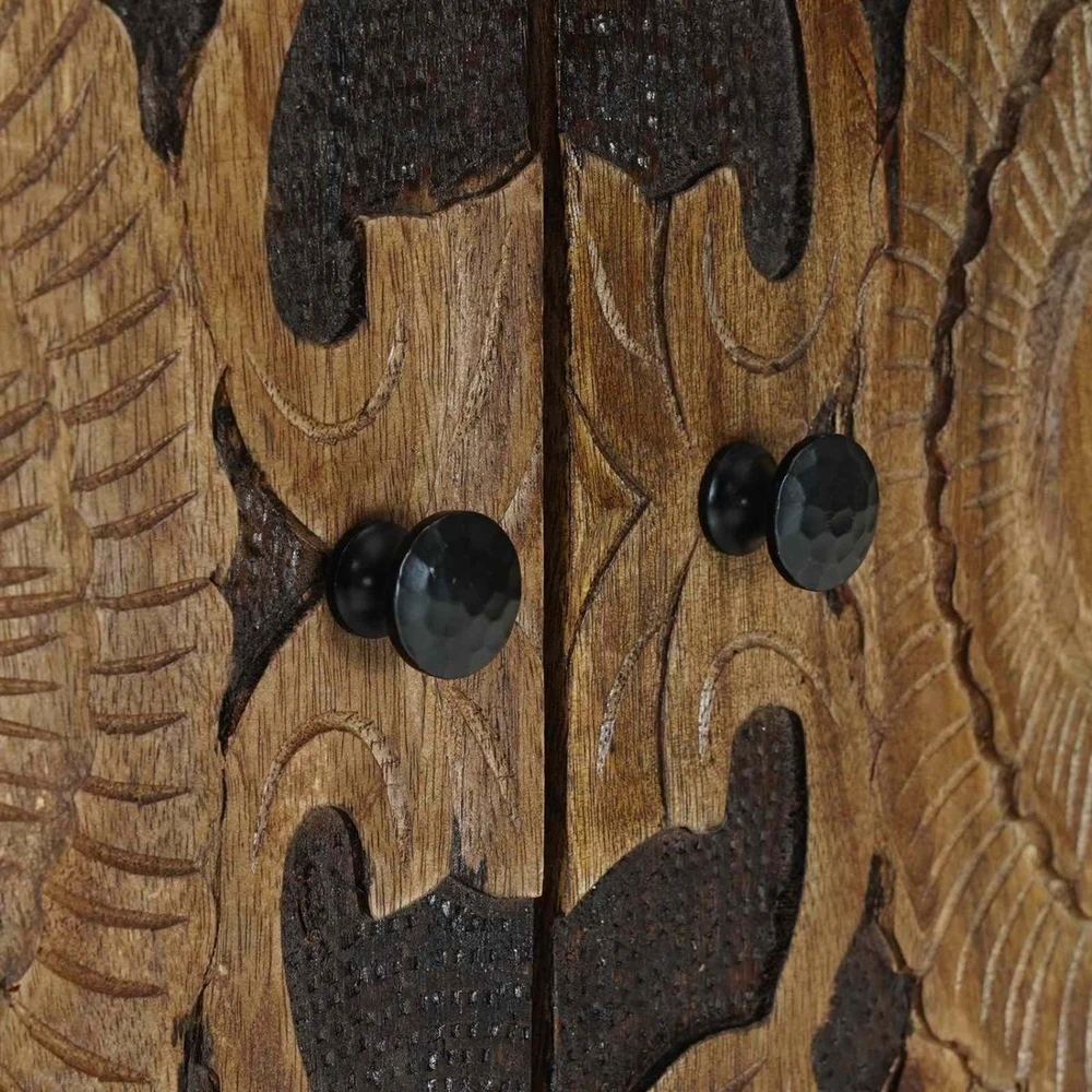 Vonios baldų rinkinys 2 vnt. Ruda 62 x 33 x 58 cm