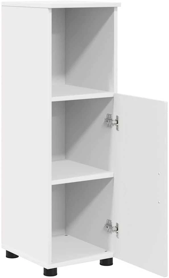 Vonios baldų rinkinys 3 vnt. Balta 61 x 35 x 64 cm