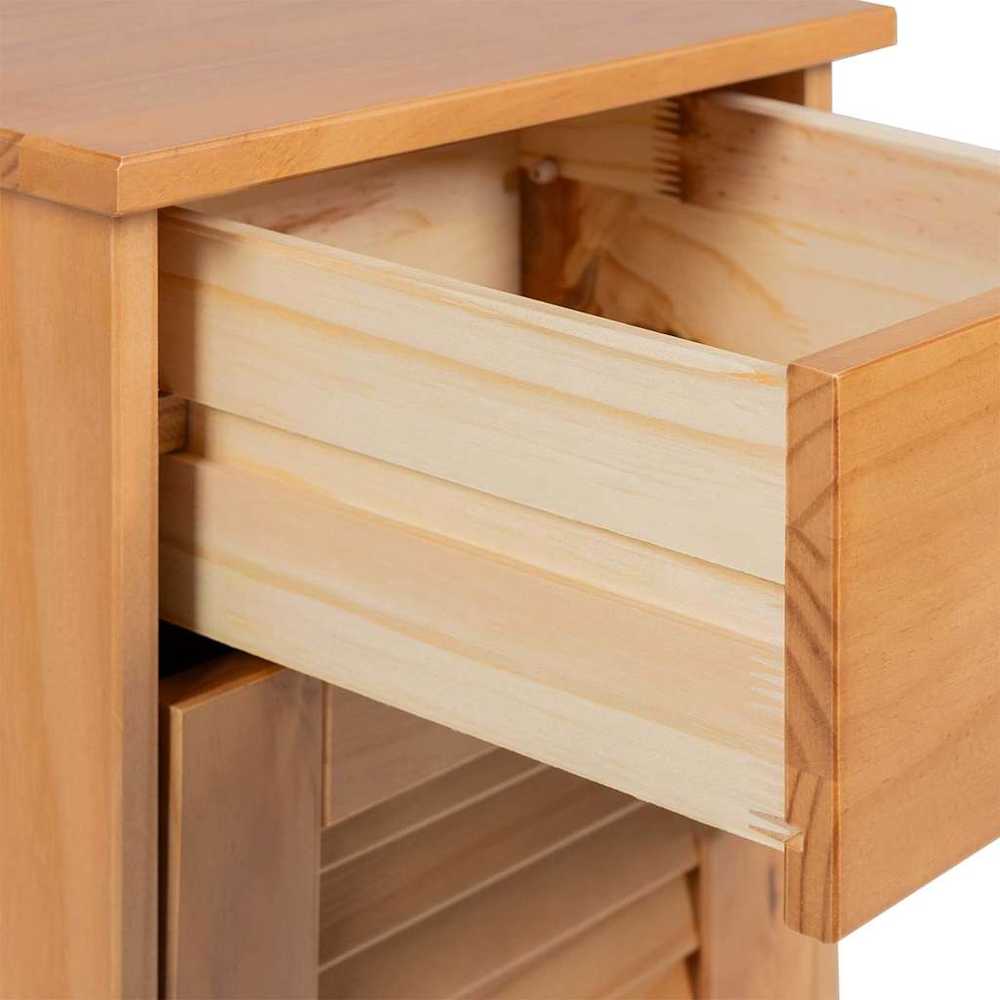 Vonios baldų rinkinys su stalčių VIGO 2 pcs Ruda ir medaus ruda