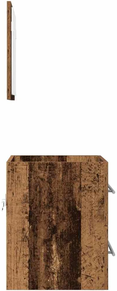 Vonios baldų rinkinys su stalčių Ruda 41 x 38,5 x 48 cm
