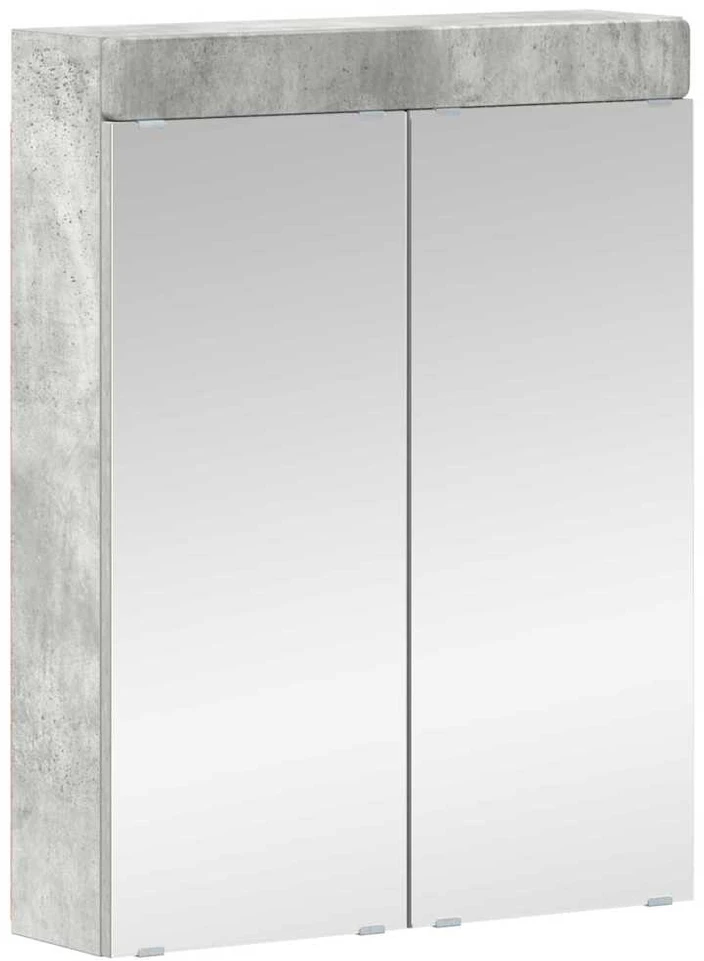 Vonios baldų rinkinys TULUM 2 vnt. Betono pilka 60 x 34 x 63 cm