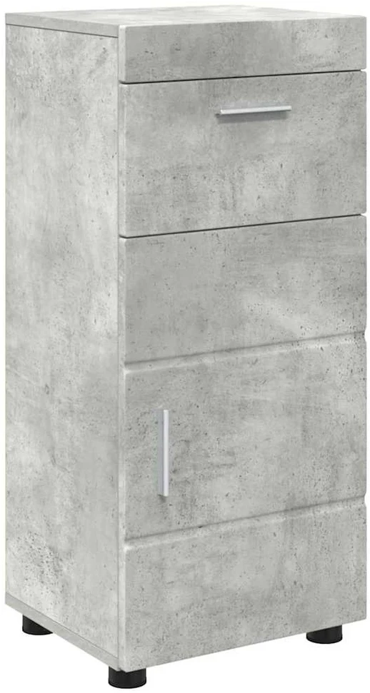 Vonios baldų rinkinys TULUM 5 vnt. Betono pilka 60 x 34 x 63 cm