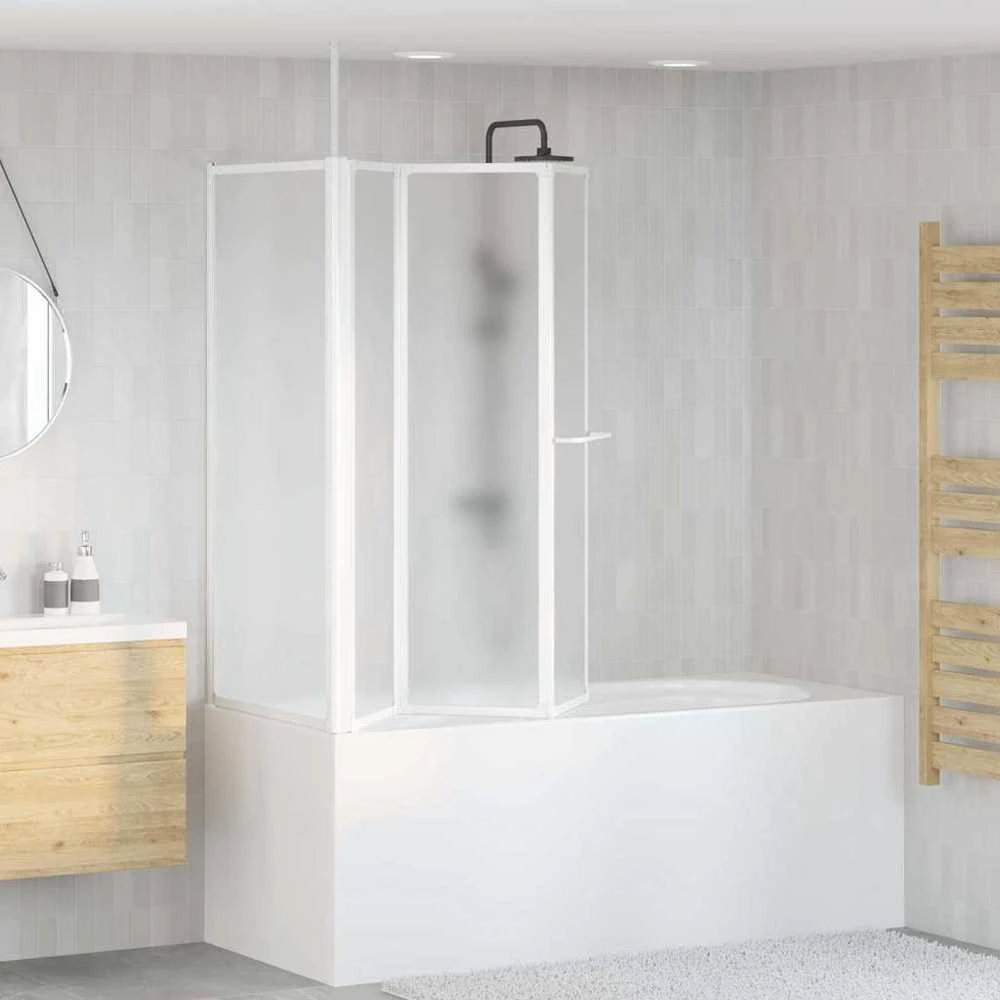 Vonios ekranas Matinis 120 x 70 x 137 cm Aliuminis