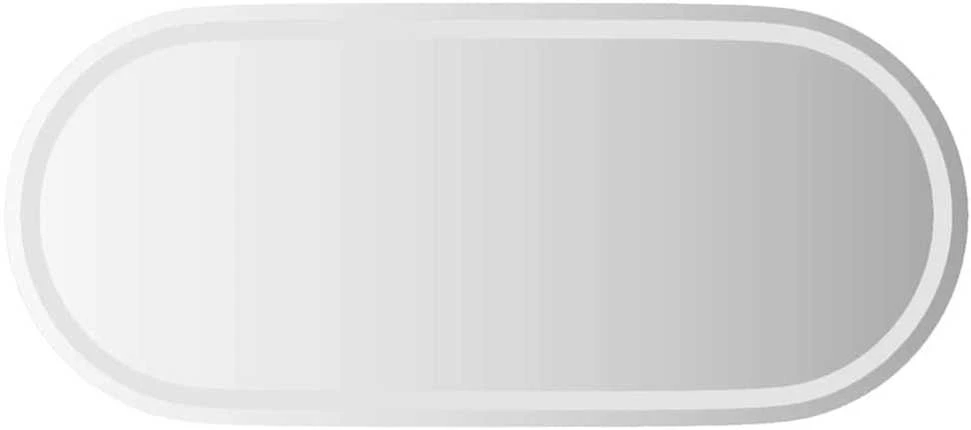 Vonios kambario LED veidrodis, 100x45cm, ovalus