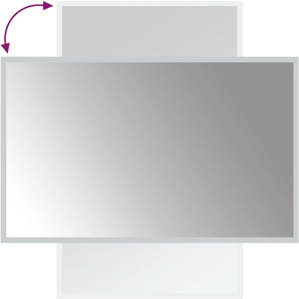 Vonios kambario LED veidrodis, 50x80cm