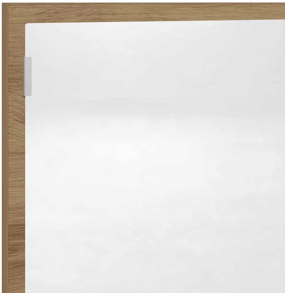Vonios kambario LED veidrodis, artisano, 100x8,5x37cm, mediena