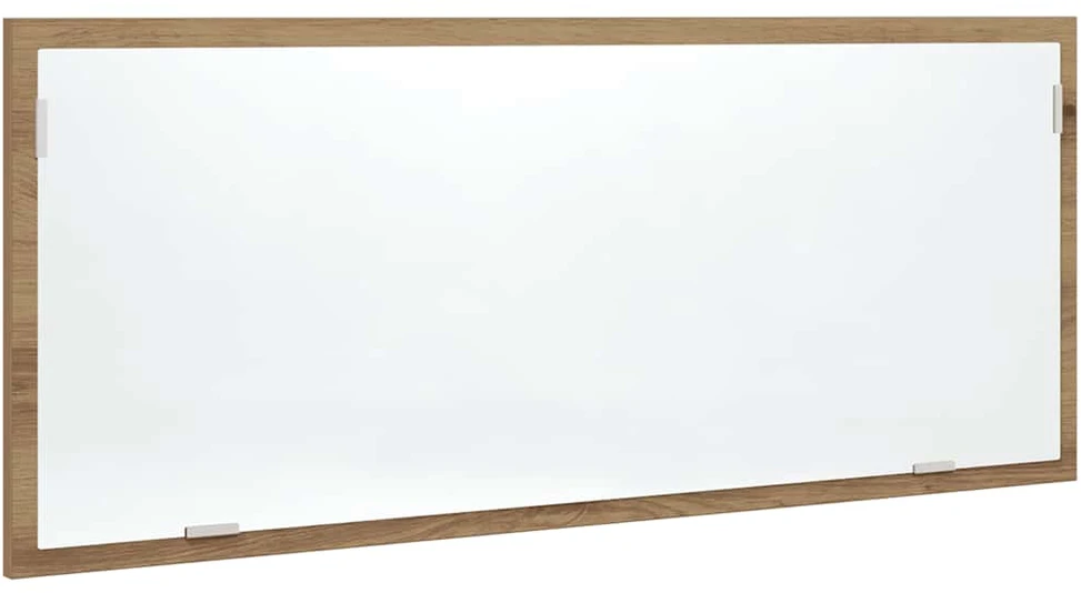 Vonios kambario LED veidrodis, artisano, 100x8,5x37cm, mediena