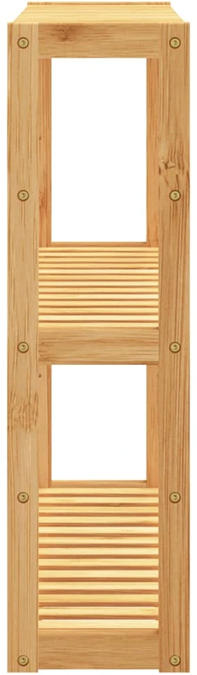 Vonios kambario lentyna, 3 aukštų, 60x15x54cm, bambukas