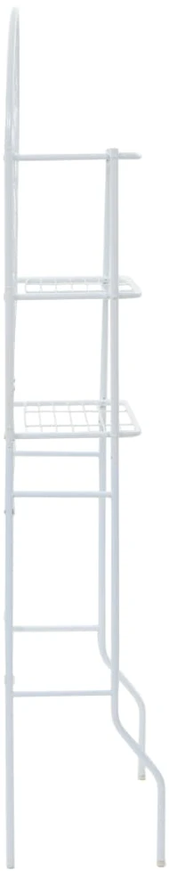 Vonios kambario lentyna, balta, 60x33x174 cm