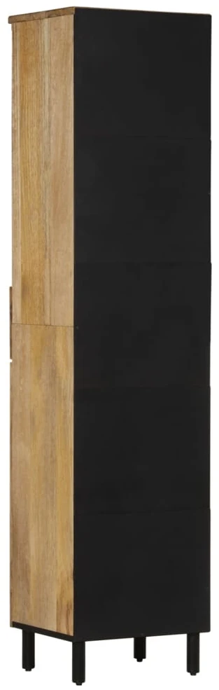 Vonios kambario spintelė, 38x33x160cm, mango medienos masyvas