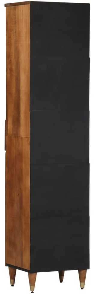 Vonios kambario spintelė, 38x33x160cm, mango medienos masyvas